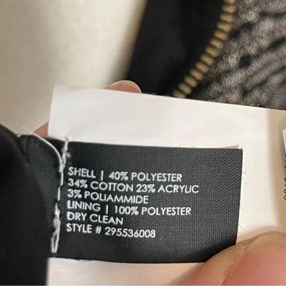 NWT Club Monaco Davin Tweed Fit and Flare Dress w/ Pockets Sz 2 - Picture 11 of 11